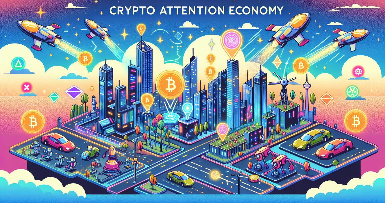 加密货币掌控在注意力经济之中