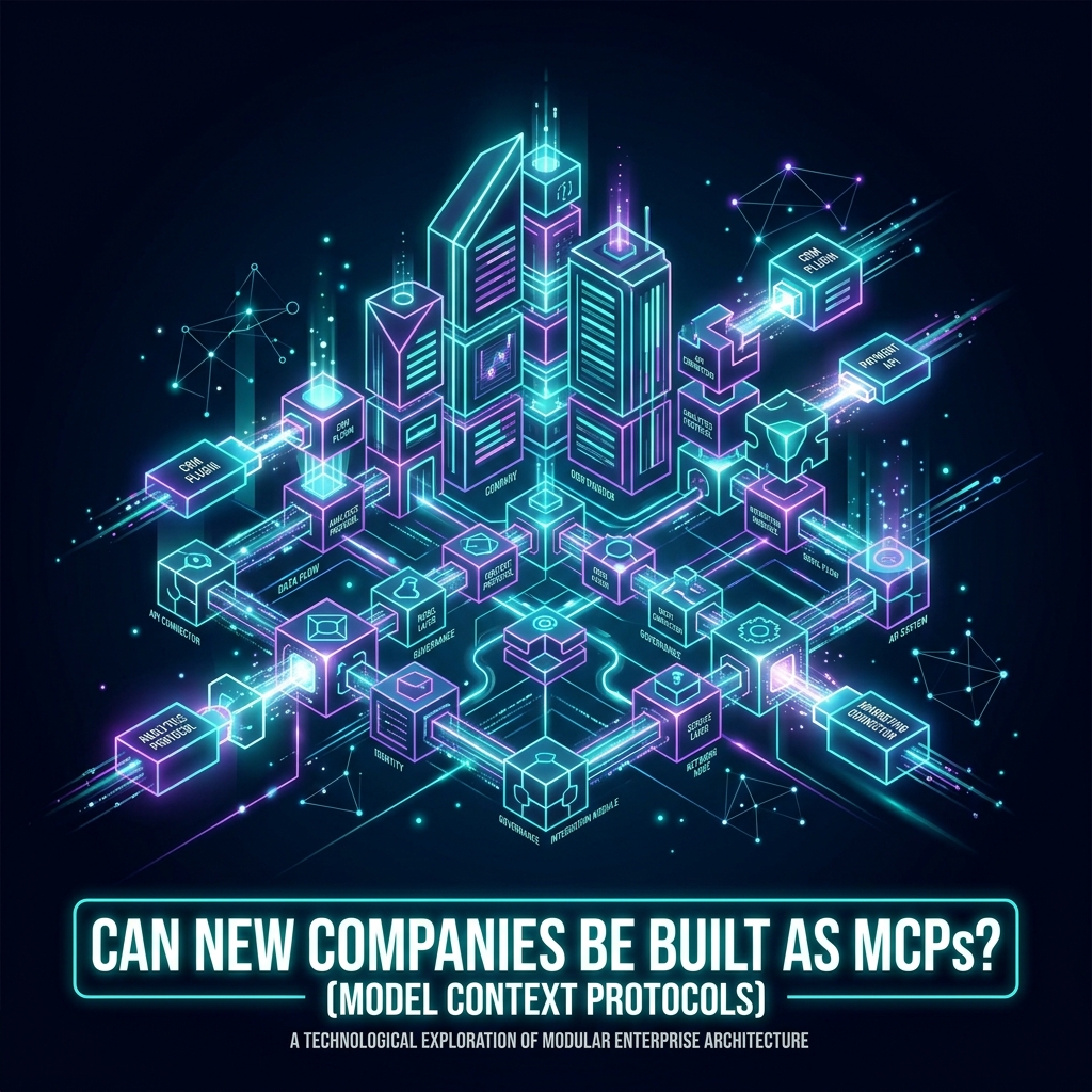 新公司可以作为 MCP 来构建吗？