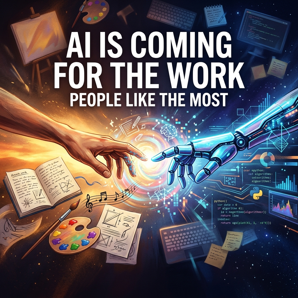 AI 正在取代人们最喜欢的工作