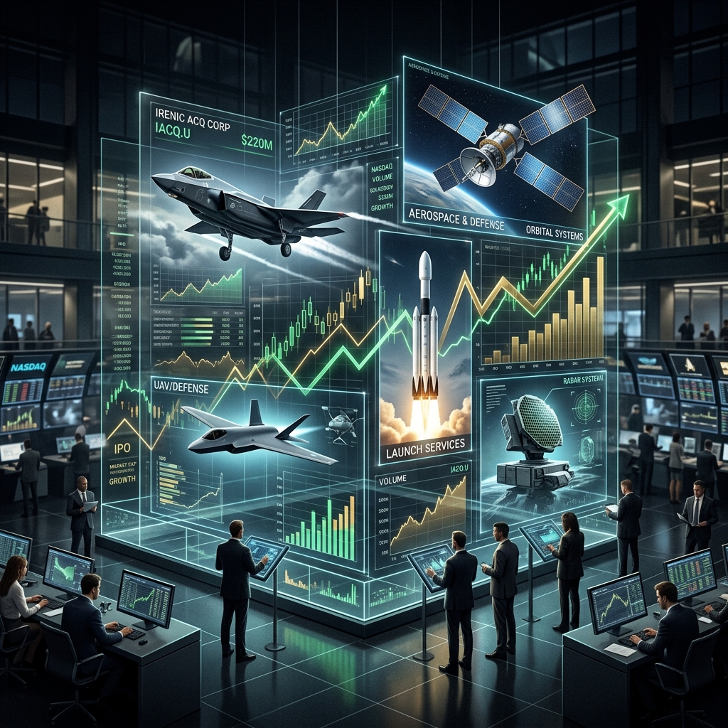 Irenic Acquisition Corp 完成2.2亿美元IPO：SPAC市场复苏信号，瞄准航空航天与国防领域