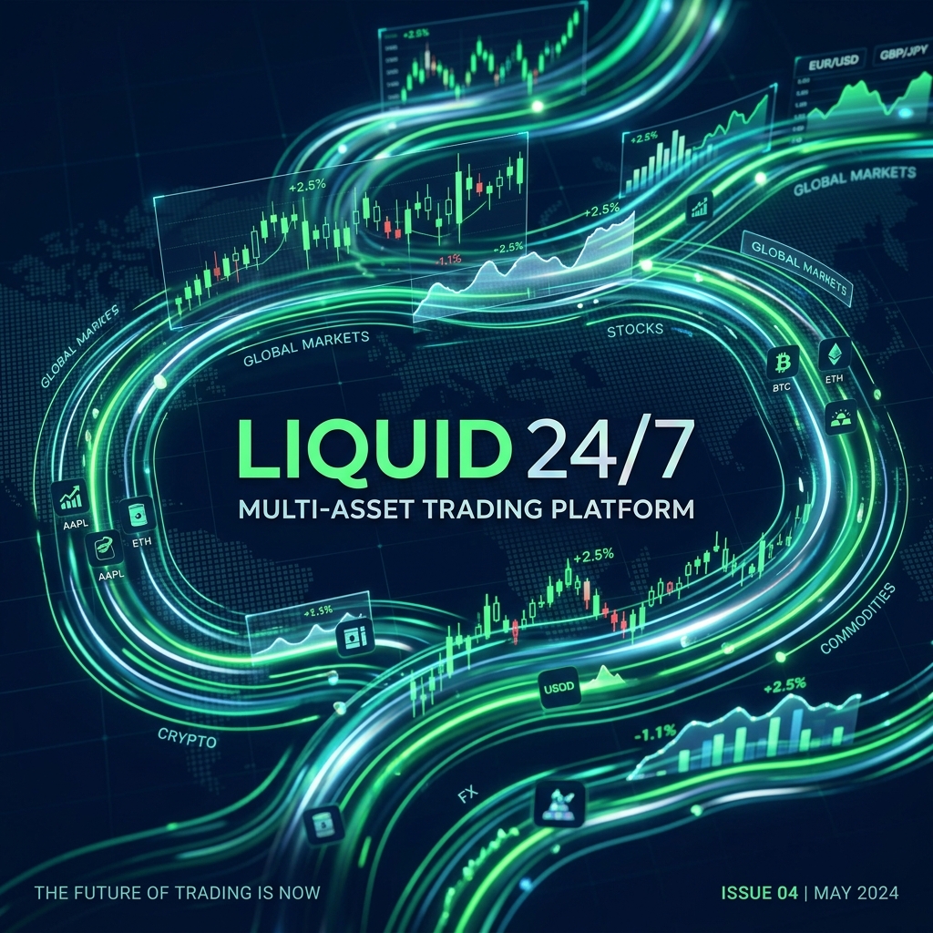 Liquid 获1800万美元融资：打破时空壁垒，打造24/7跨资产全天候交易新范式