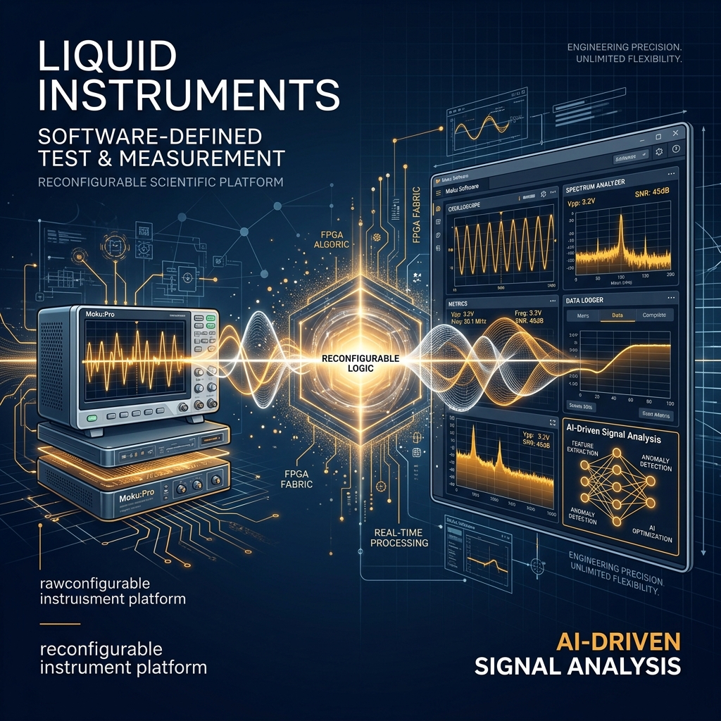 Liquid Instruments获7400万美元C轮融资：用软件定义仪器取代整机柜测试设备，AI信号分析已获NASA与MIT采用