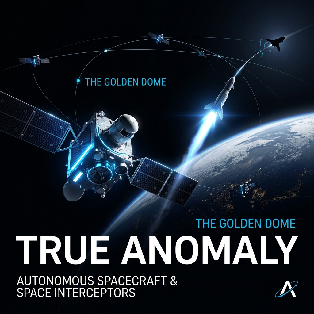 True Anomaly 获 6.5 亿美元 D 轮融资：打造太空拦截器，美国军方“金穹”防御计划的核心支柱