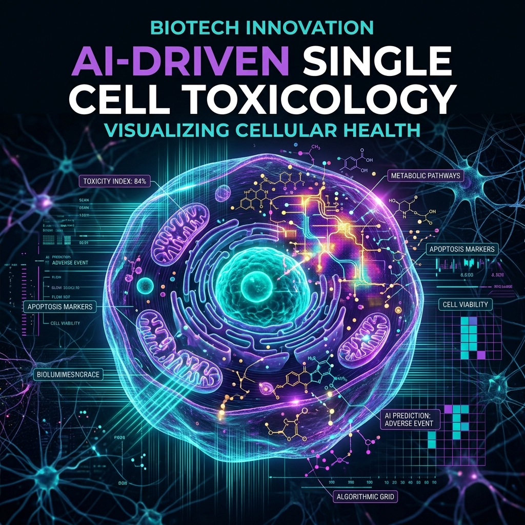 DeepCyte 获 150 万美元种子轮：用 AI 单细胞代谢组学重新定义药物毒理学