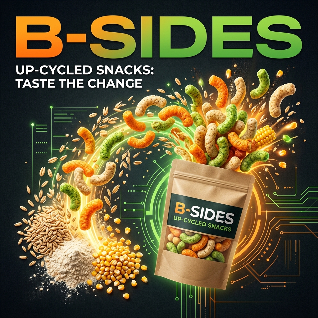 B-SIDES 获50万美元种子轮融资:前高盛顾问用燕麦粉与玉米渣打造环保零食,营收同比增长5倍