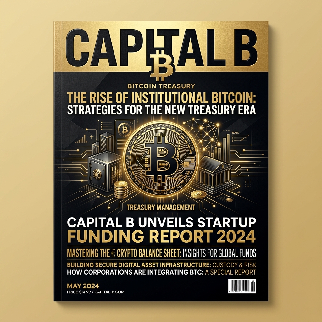 Capital B Group 完成1800万美元融资：比特币原生金融服务商加速储备扩张
