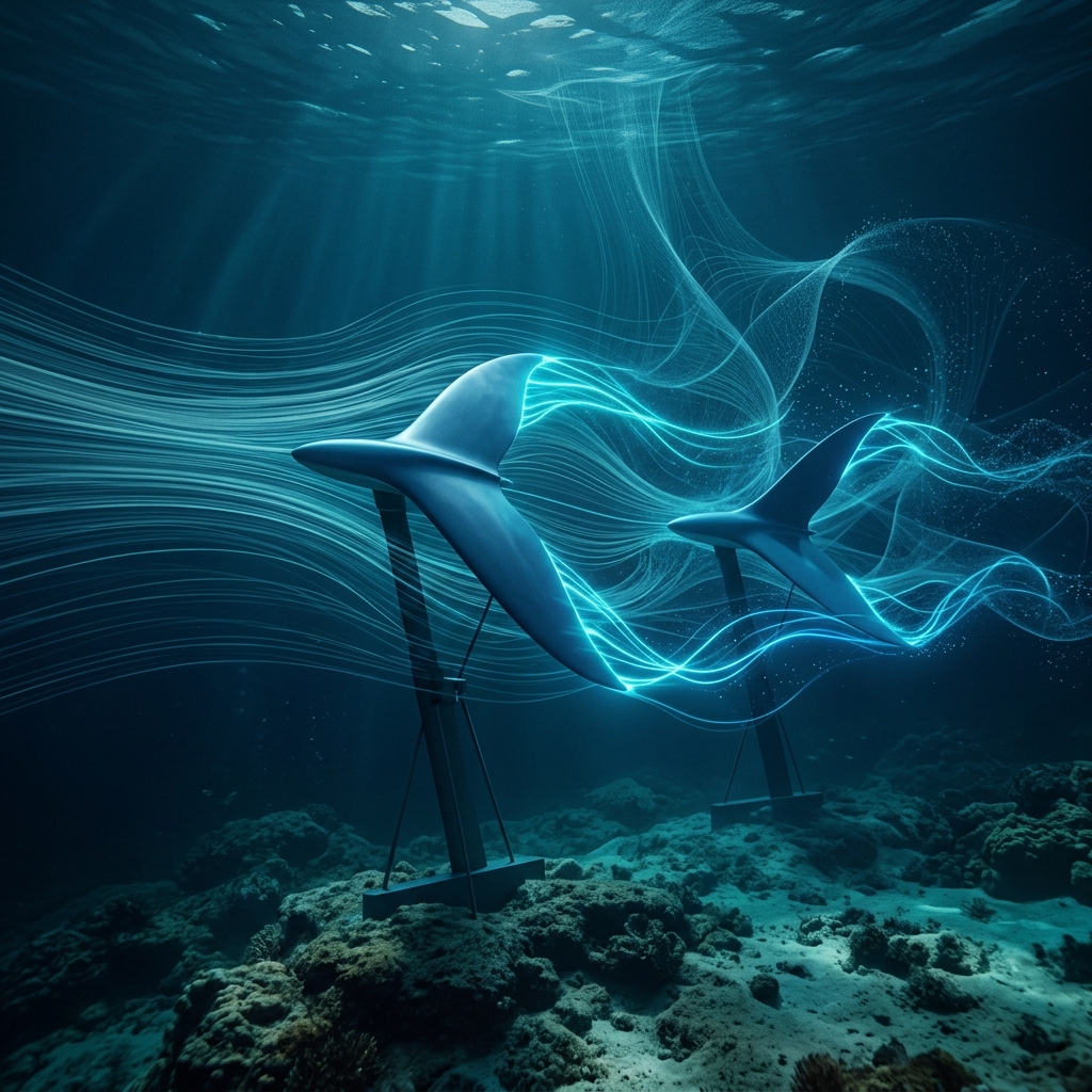 Caudal Energy 融资 430 万英镑:当风电和光伏都在「看天吃饭」,这家牛津大学分拆公司用鲸鱼尾鳍的秘密让潮汐发电提前 100 年可预测