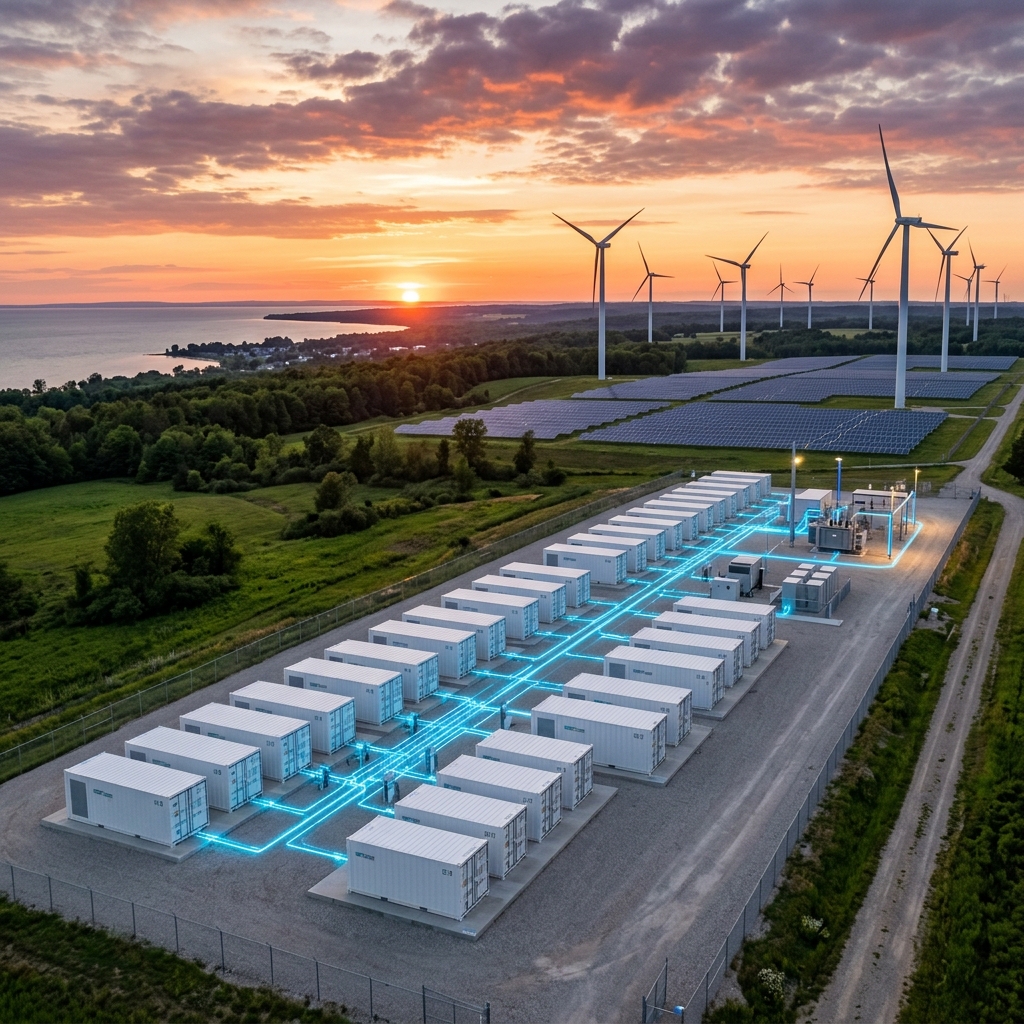 DTE Energy联手LG新能源投16亿美元建储能:当AI数据中心吞噬电网,密歇根押注1.5GW电池墙