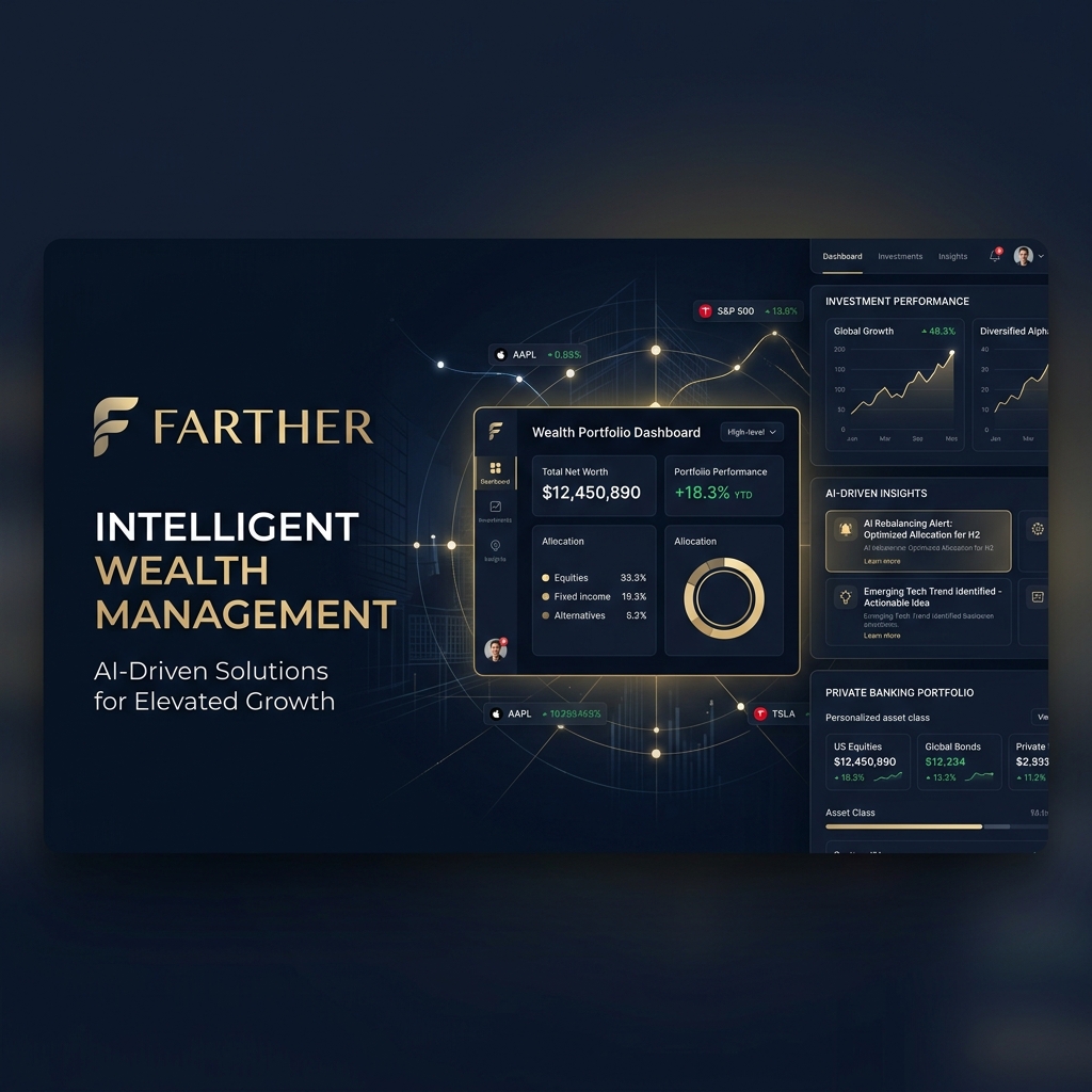 Farther 获1.5亿美元D轮融资：智能财富管理平台加速AI驱动生态扩张