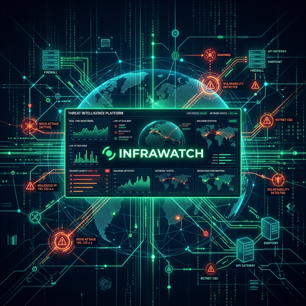 Infrawatch 获 300 万美元种子轮融资:前 CrowdStrike 员工打造攻击基础设施智能层,让企业安全团队实时透视网络攻击根基