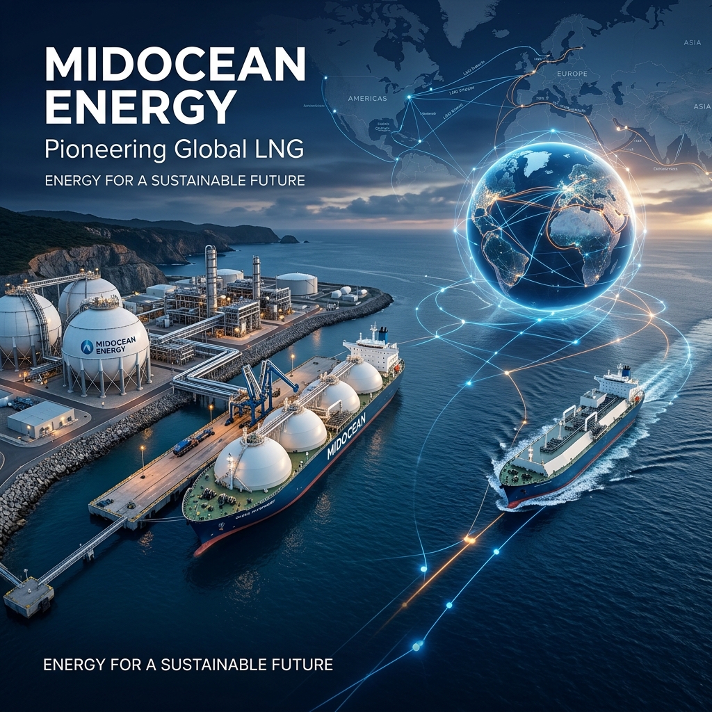 MidOcean Energy 获1.2亿美元股权融资:阿拉伯能源基金注资助力全球LNG版图扩张