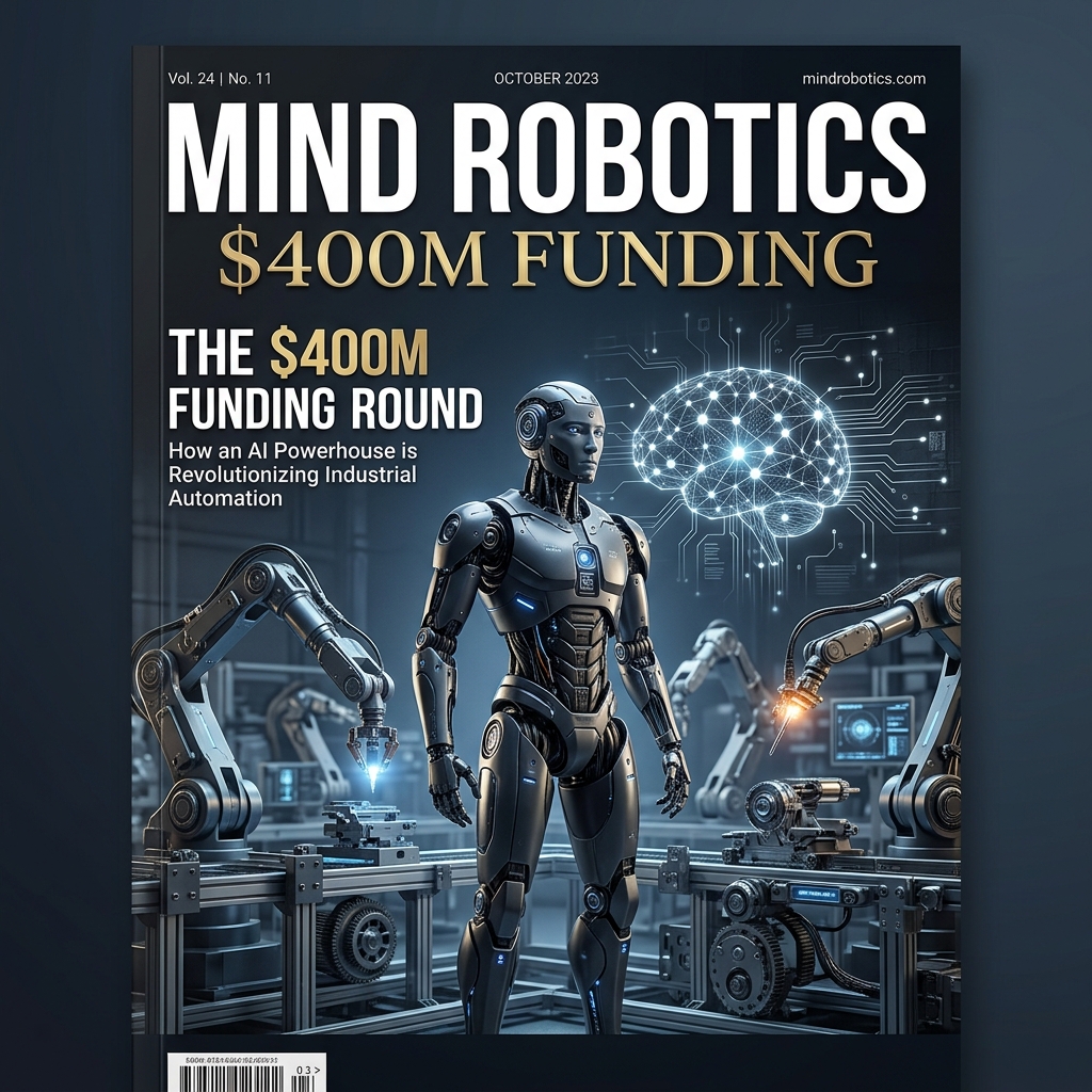 Mind Robotics 获4亿美元融资:人形机器人平台崛起,剑指全球工业自动化巨头