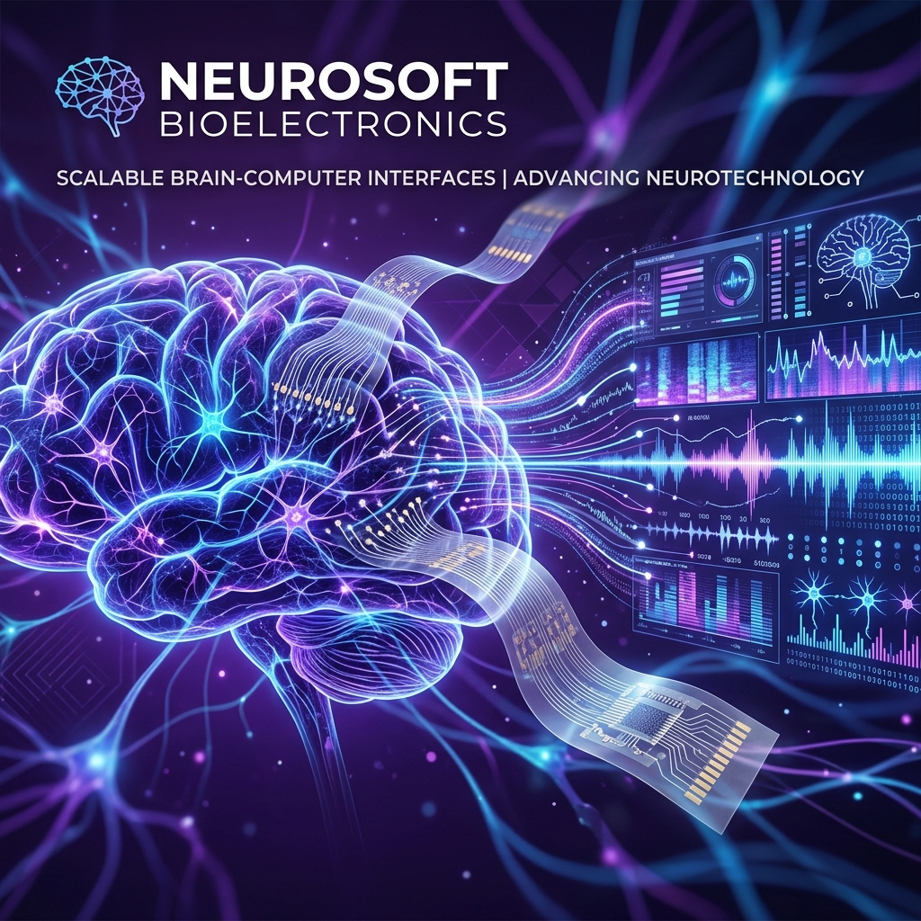Neurosoft Bioelectronics 获 750 万美元种子轮融资:用柔软电极打造非侵入式全皮层脑机接口平台