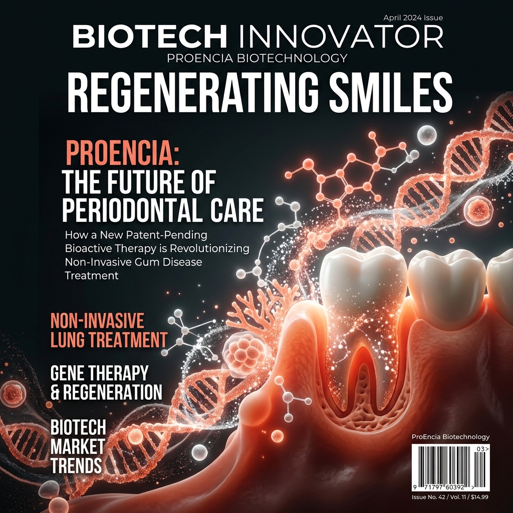 ProEncia Biotechnology 完成种子轮融资：双城生物制药公司以非侵入性技术革新牙周病治疗
