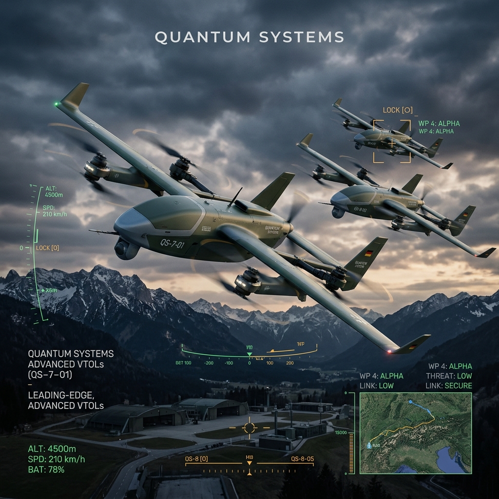 Quantum Systems 获投6亿欧元融资轮,空客与黑石联合领投:欧洲防务支出激增推动估值半年翻倍至70亿欧元