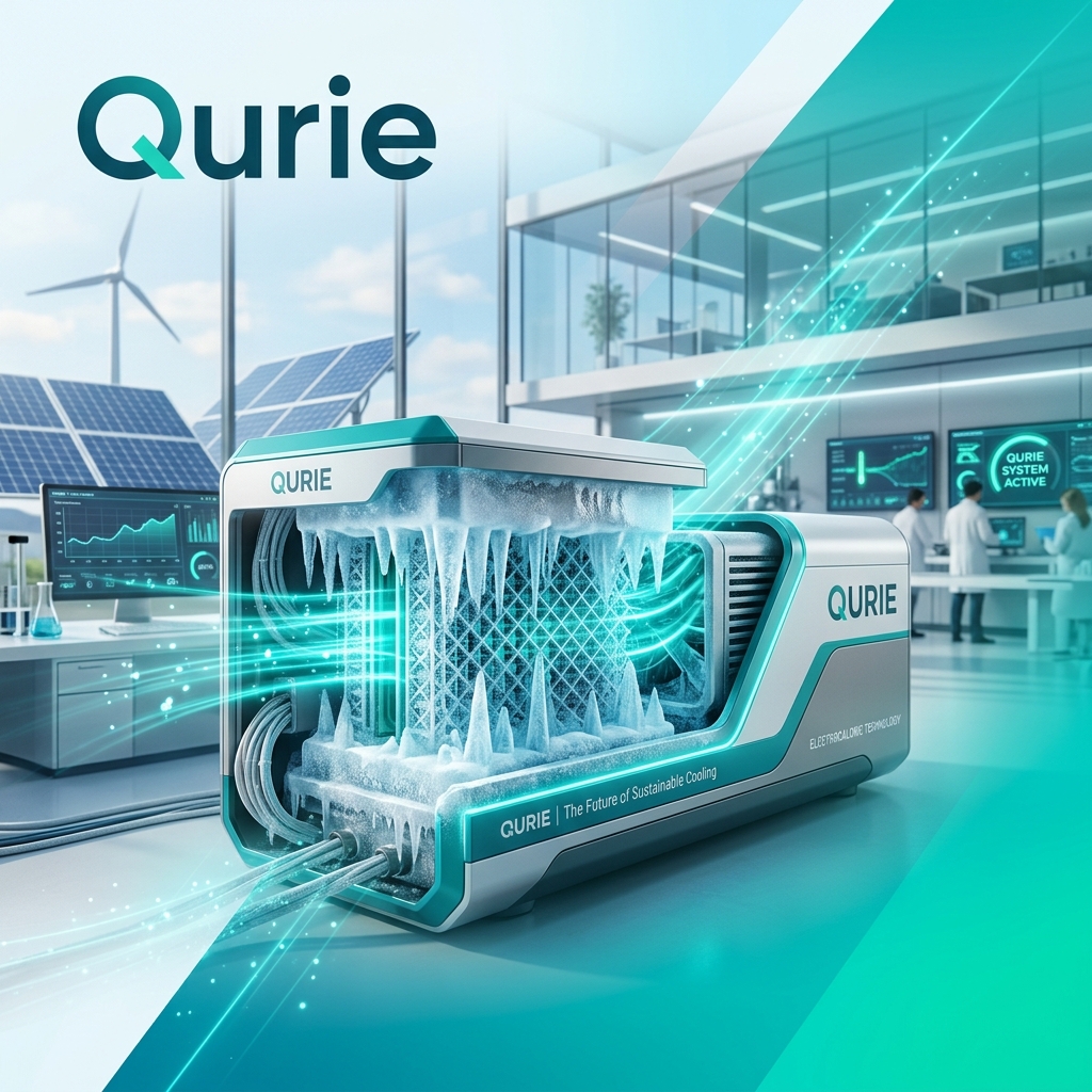 Qurie 完成220万欧元融资：弗莱堡气候科技初创公司以电卡效应技术革新制冷行业