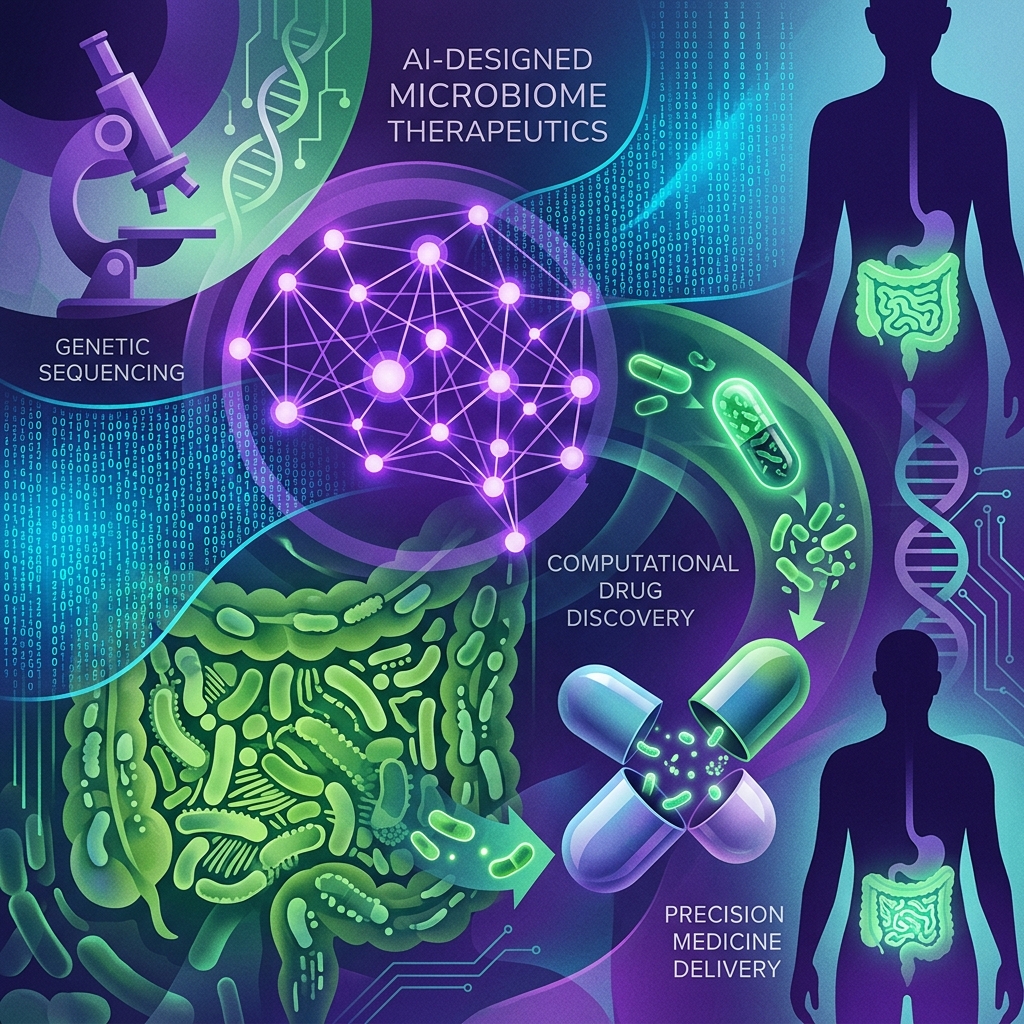 mbiomics获1200万美元A轮融资：用AI设计微生物组疗法，剑指慢性病治疗