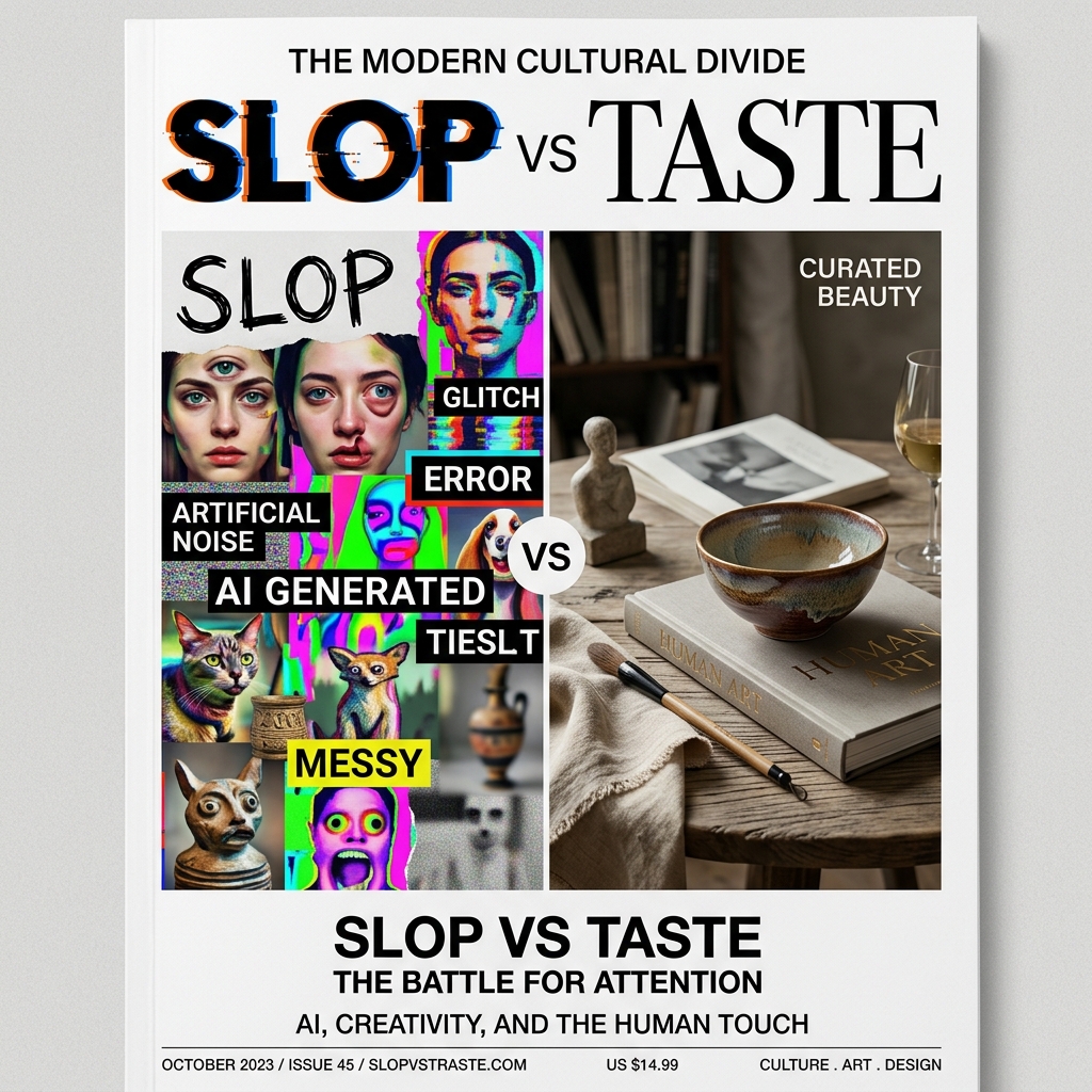 粗制滥造与品味之争 (Slop vs taste)