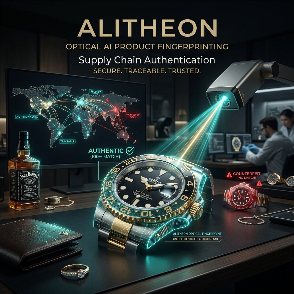 Alitheon 完成800万美元A1轮融资：当每件商品都有”指纹”，供应链信任危机能否被光学AI彻底终结