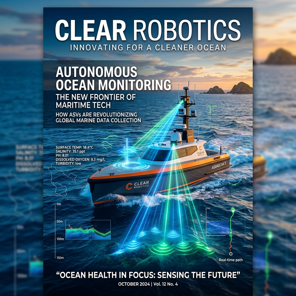 Clear Robotics 完成175万美元Pre-A轮融资，用无人船撬动亚太海洋数据市场