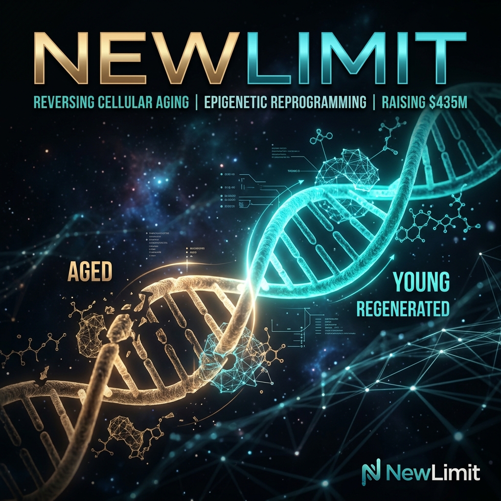 NewLimit 完成4.35亿美元C轮融资:当长寿科学遭遇资本狂热,谁能率先将衰老逆转为临床现实