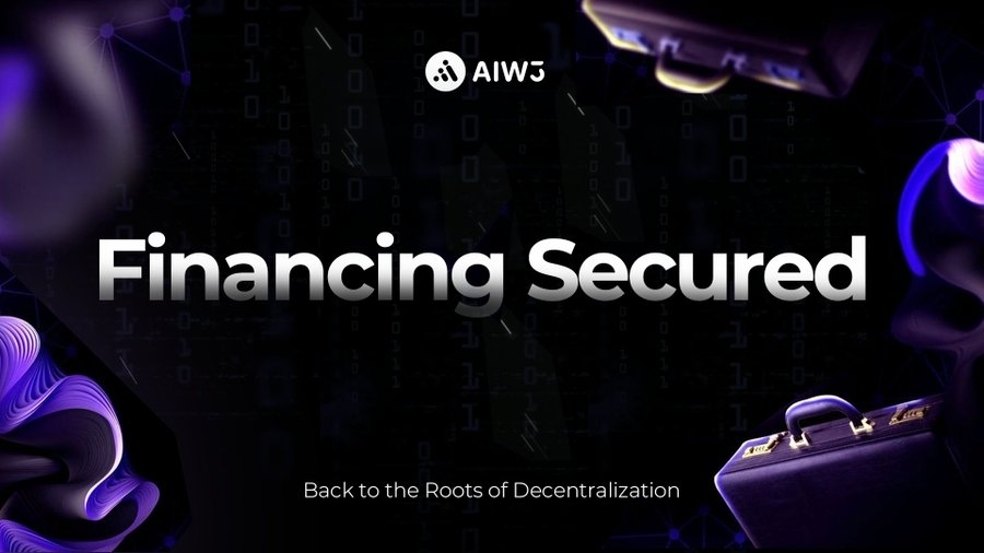 AIW3完成约500万美元Pre-TGE轮融资：Web3 AI基础设施如何革新链上执行层？