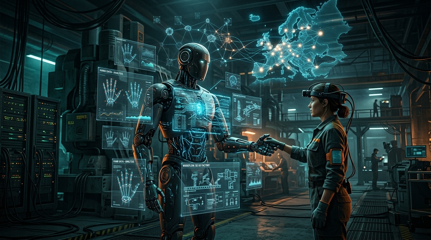 欧洲机器人“诺曼底登陆”:Microagi 的 5500 万美元种子轮与一场关乎制造业存亡的数据豪赌