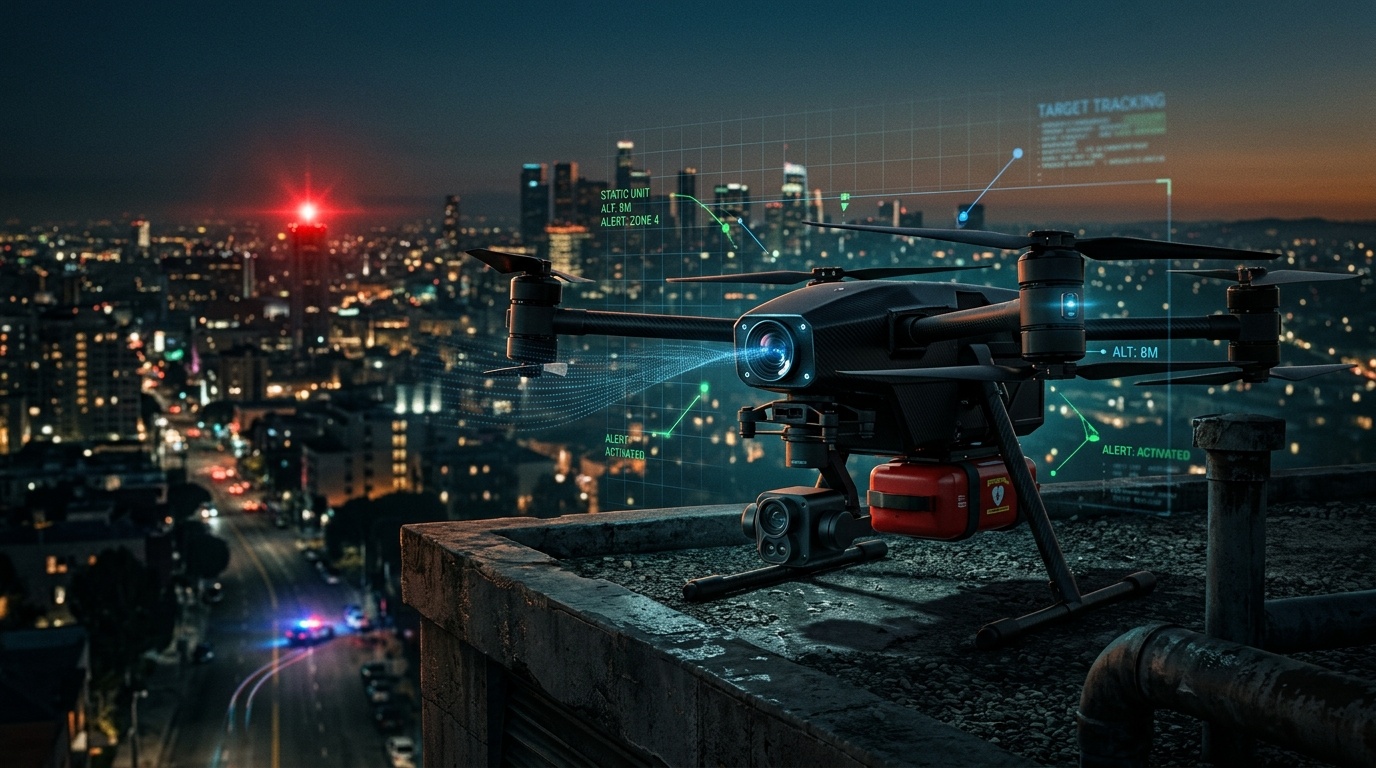 Brinc Drones完成1.25亿美元战略融资：用无人机重塑911应急响应规则