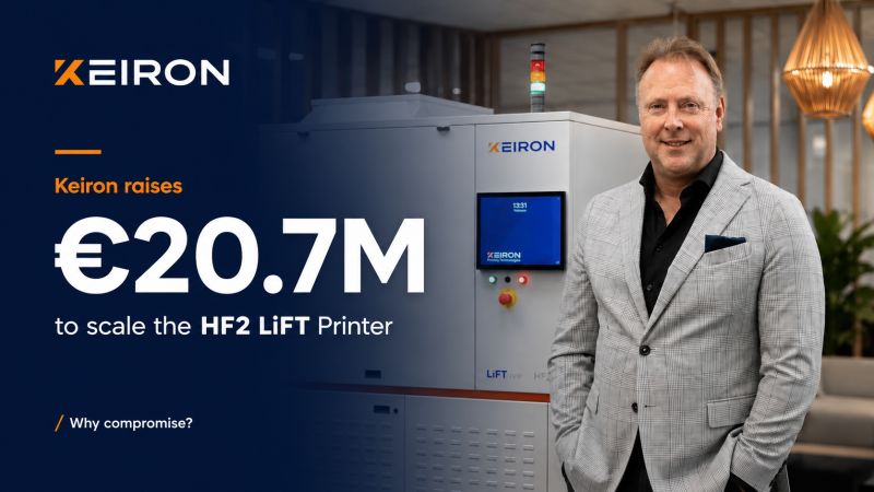 Keiron Printing Technologies获2070万欧元A轮融资：焊膏打印占PCBA缺陷逾七成，激光技术能否改变格局？