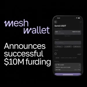 MeshWallet 完成 1000 万美元私募融资：TRON 上免 Gas 费 USDT 钱包能否降低稳定币支付门槛