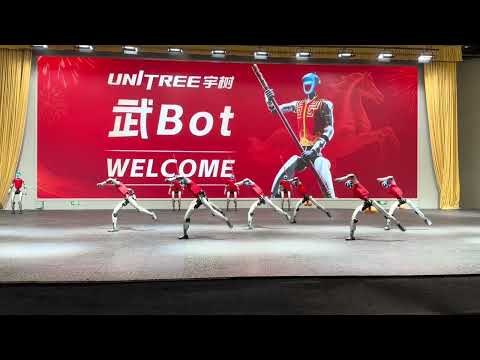 视频封面：宇树科技人形机器人演示