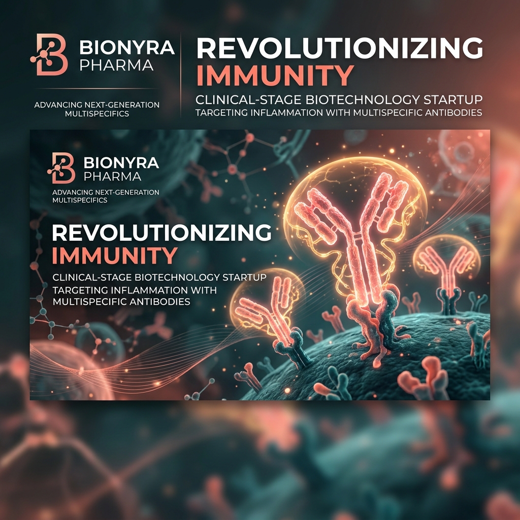 Bionyra Pharma 完成 1.65 亿美元 A 轮融资：当双靶向抗体遇上半衰期延长技术，这家法美创企如何向千亿美元自免疫赛道开战