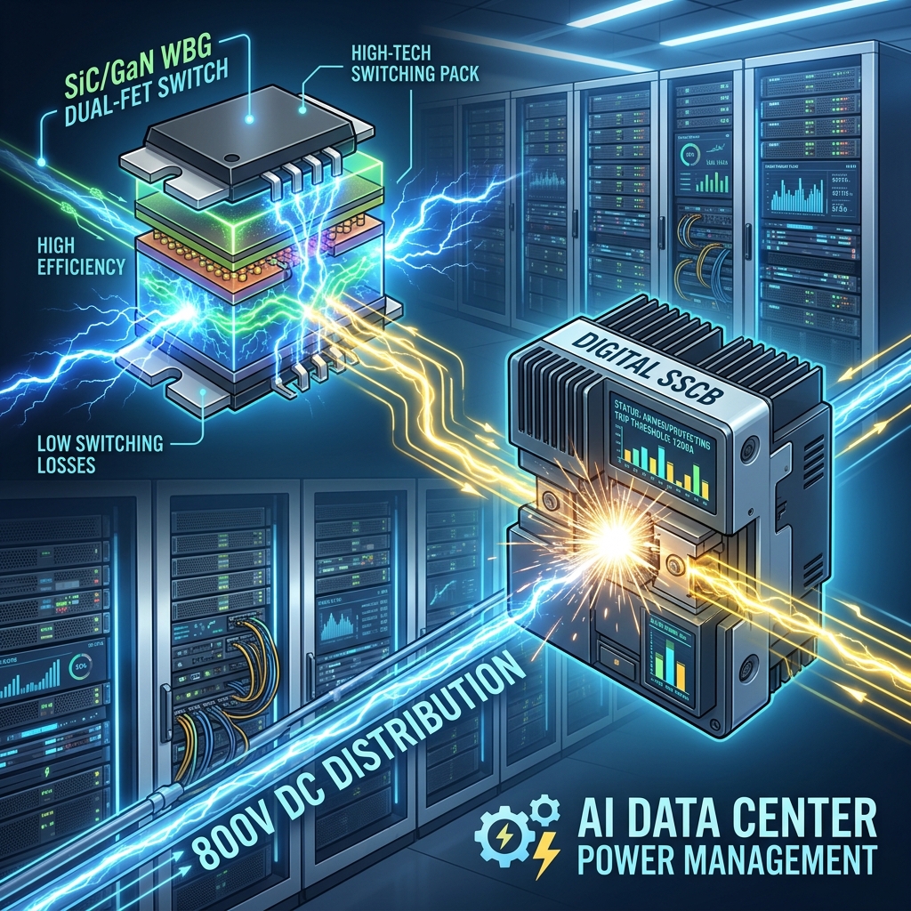 AlpSemi 完成 1700 万欧元融资：当数据中心电力需求“吞噬”全球电网，法国芯片公司如何用固态断路器“肢解”百年机械霸权？
