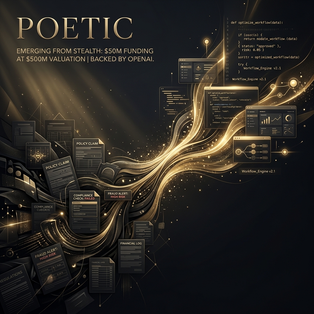 Poetic 完成 5000 万美元融资：OpenAI 正在亲手打造自己的「企业代理人」生态