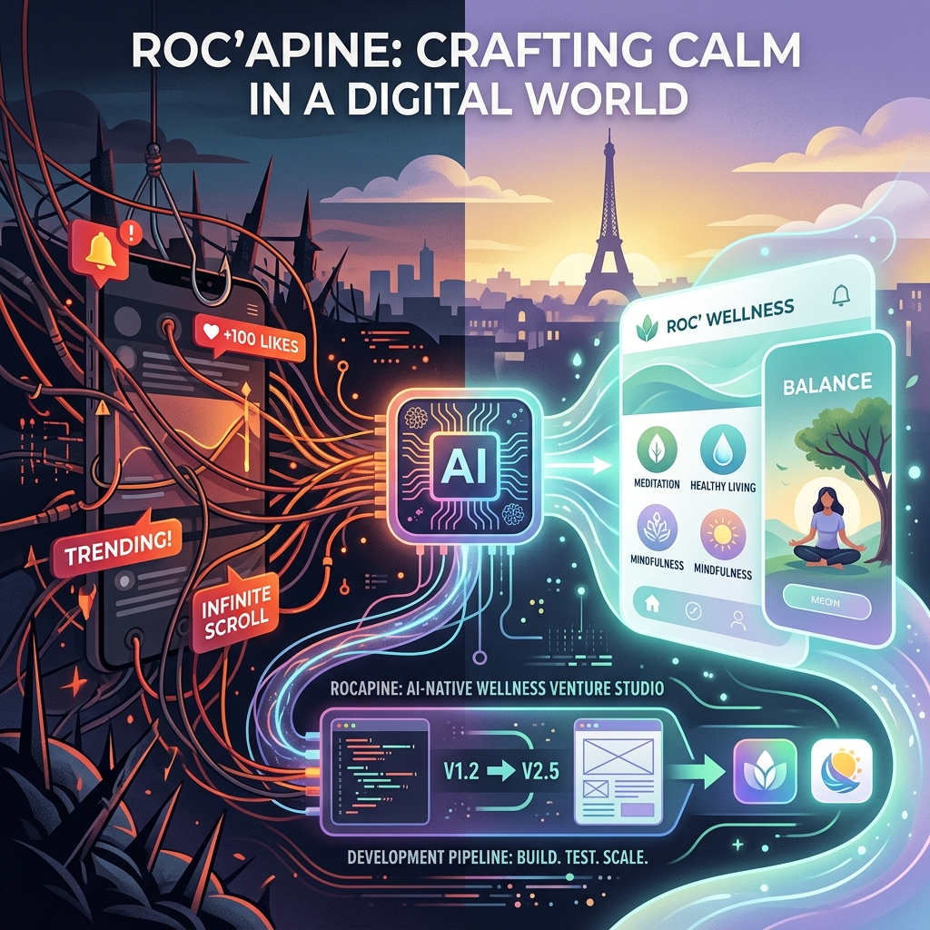 Rocapine A 轮融资 1120 万欧元：用手游方法论做健康 App，这家巴黎工作室 9 个月跑到 600 万美元 ARR