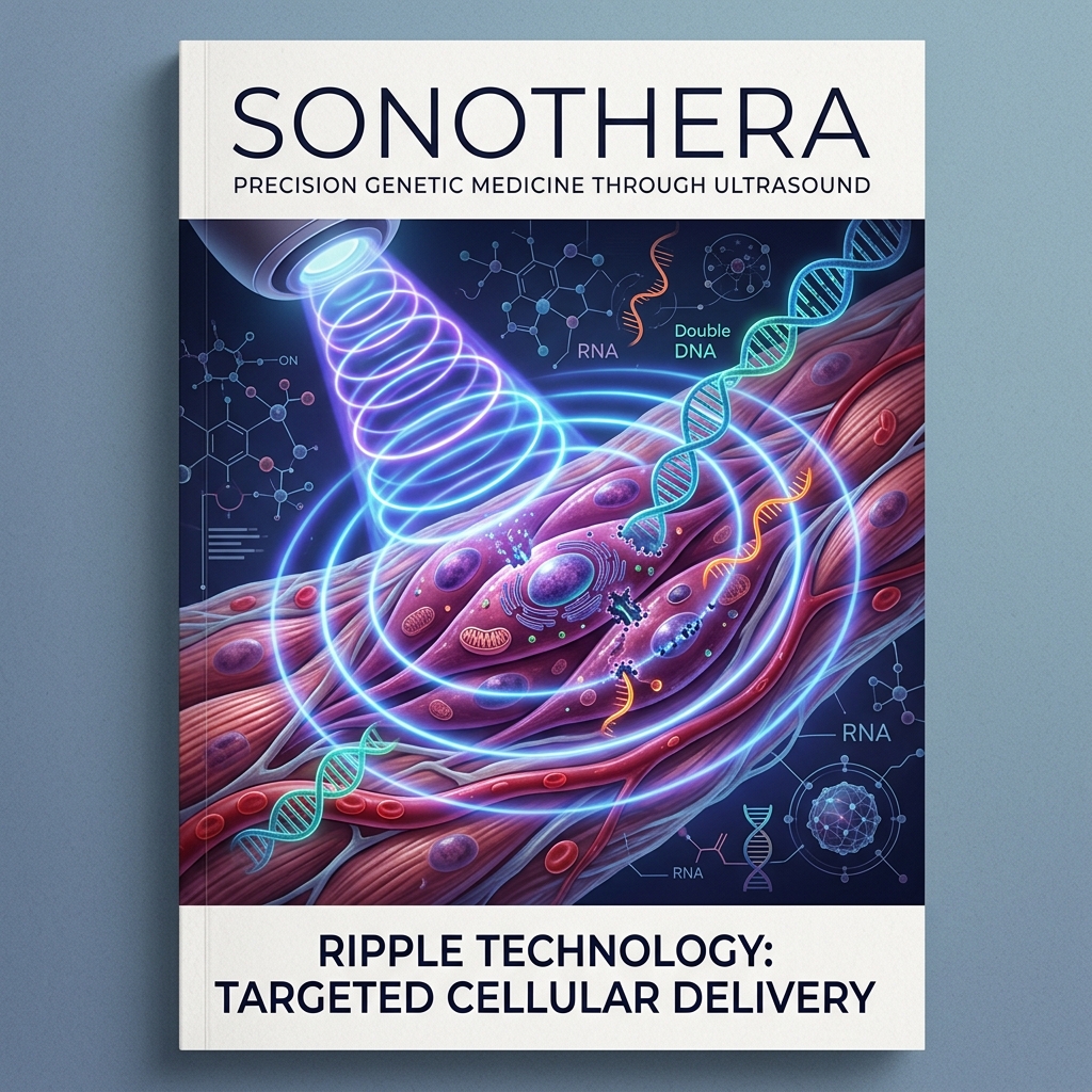 SonoThera 完成 1.25 亿美元 B 轮融资：用超声波代替病毒，基因治疗的”物理学革命”