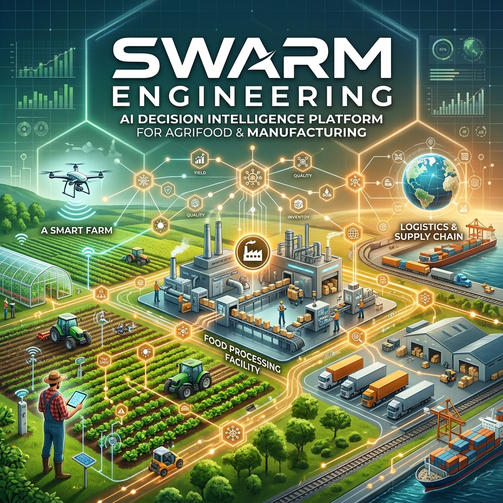 SWARM Engineering 完成 1000 万美元 A 轮融资：当 AI 不再种地，而是替农食巨头做决定