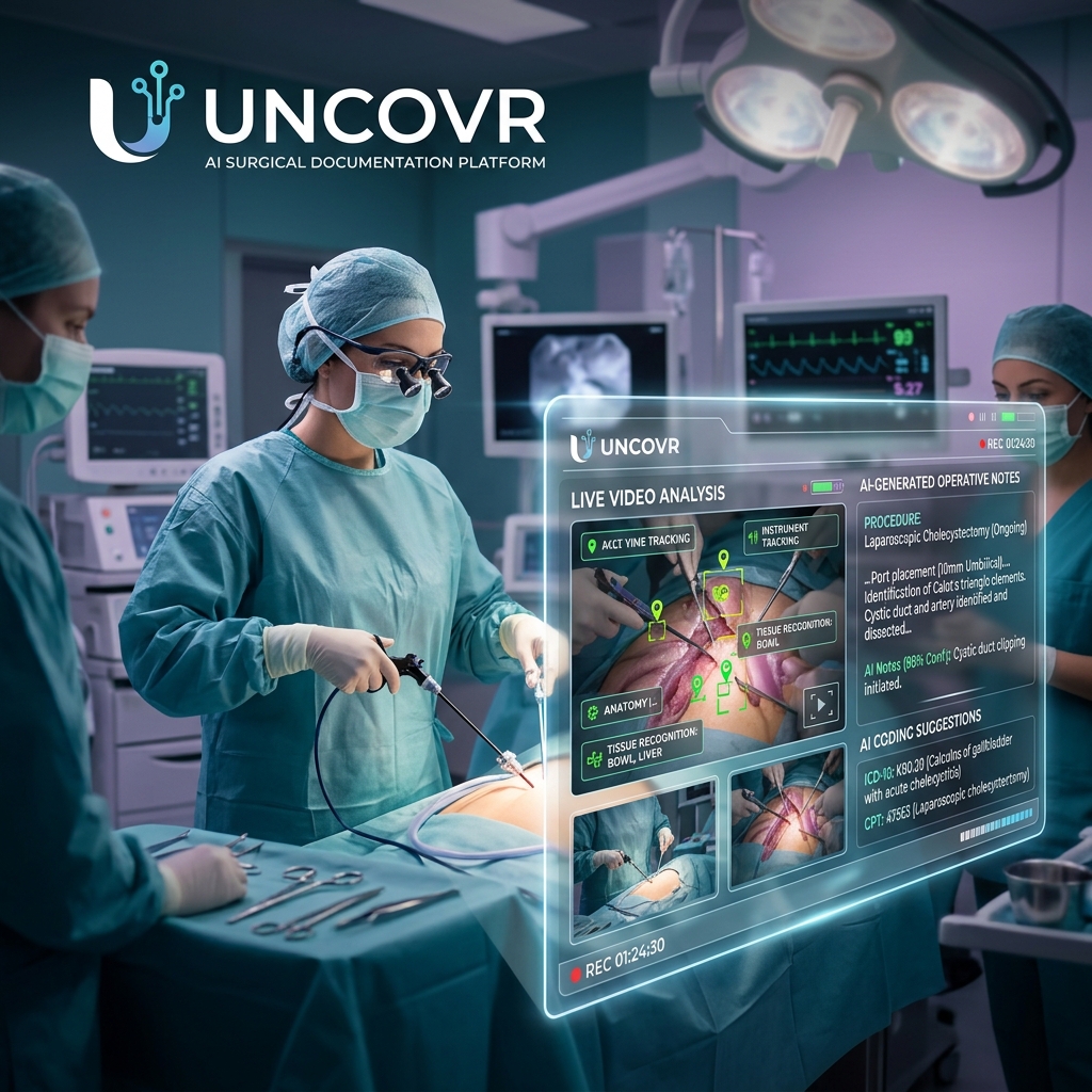 Uncovr 完成 600 万欧元种子轮融资：让手术视频替外科医生”写报告”