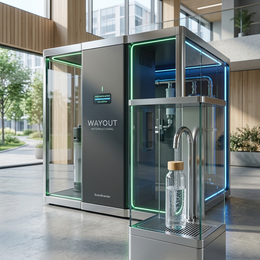 Wayout 完成 242 万欧元融资：当传统水务面临能耗与碳排危机，这家瑞典公司如何用分布式水务重新发明人类饮水模式