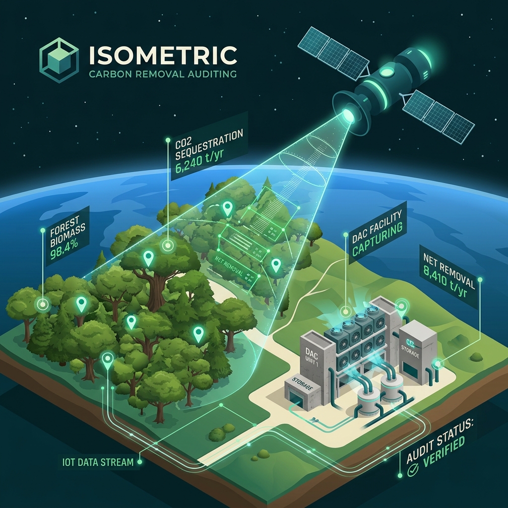 Isometric 完成 4000 万美元 A 轮融资：当绿色凭证陷入信任赤字，这家伦敦创企用“智能体审计”重塑碳移除市场的数字防线