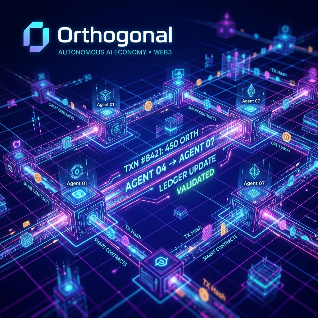 Orthogonal 完成 430 万美元种子轮融资：当智能体自主决策成为主流，这家公司想用 Web3 为 AI 代理造一个“自动结算账户”